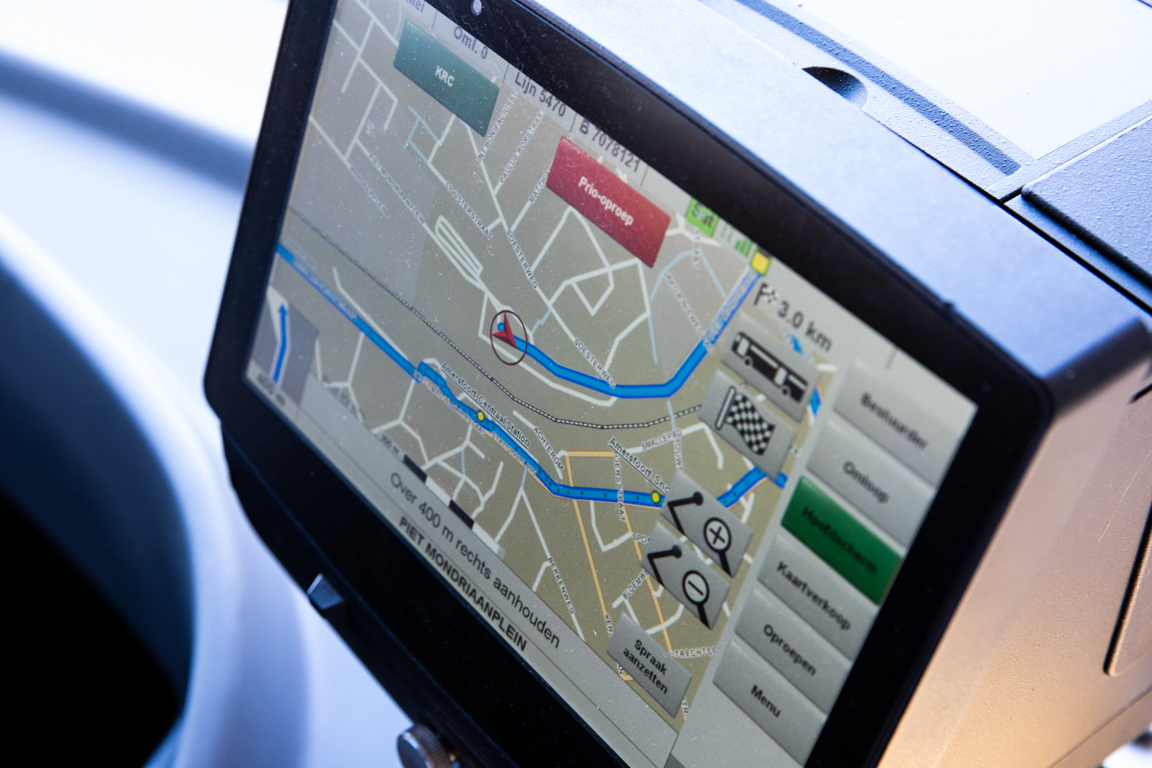 Keolis introduceert routebegeleidingssysteem voor chauffeurs in Utrecht en Almere